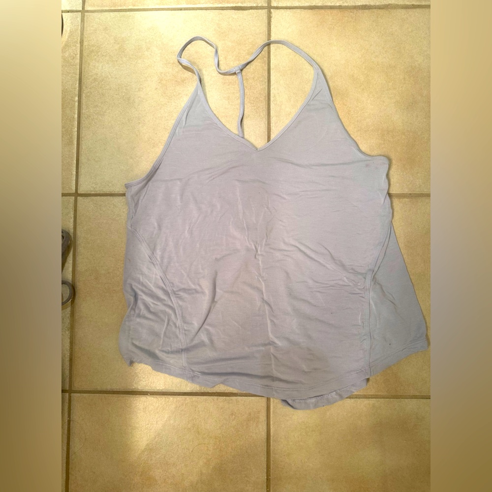 Modal-Silk Yoga Tank Top, size 6